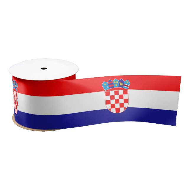 Lazo De Raso Bandera de Croacia (Carrete)