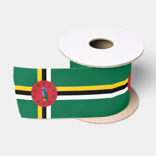Lazo De Raso Bandera de Dominica