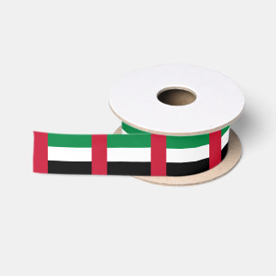 Lazo De Raso Bandera de Emiratos Árabes Unidos
