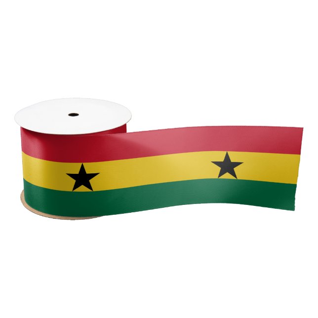 Lazo De Raso Bandera de Ghana (Carrete)