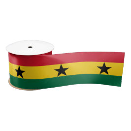 Lazo De Raso Bandera de Ghana y viajes, vacaciones y deportes