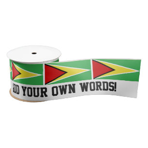 Lazo De Raso Bandera de Guyana