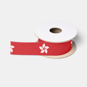 Lazo De Raso Bandera de Hong Kong
