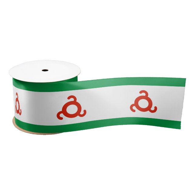 Lazo De Raso Bandera de Ingusetia (Carrete)