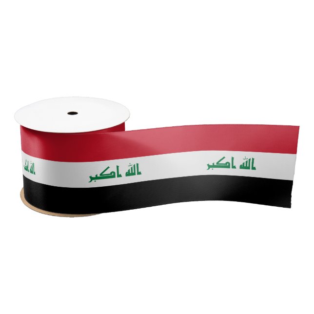 Lazo De Raso Bandera de Iraq (Carrete)