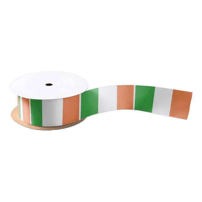 Lazo De Raso Bandera de Irlanda (Carrete)