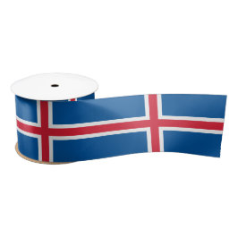 Lazo De Raso Bandera de Islandia