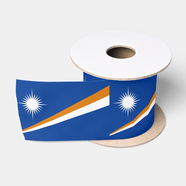 Lazo De Raso Bandera de Islas Marshall (Carrete)