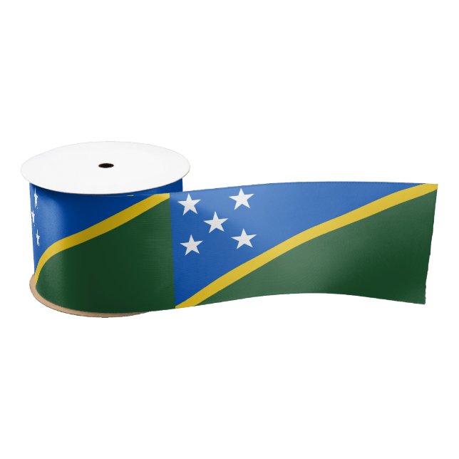 Lazo De Raso Bandera de Islas Salomón (Carrete)