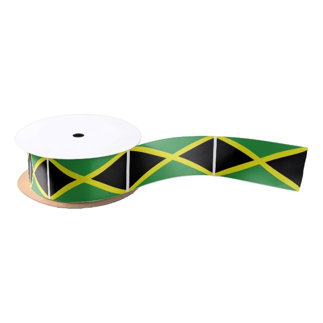 Lazo De Raso Bandera de Jamaica (Carrete)