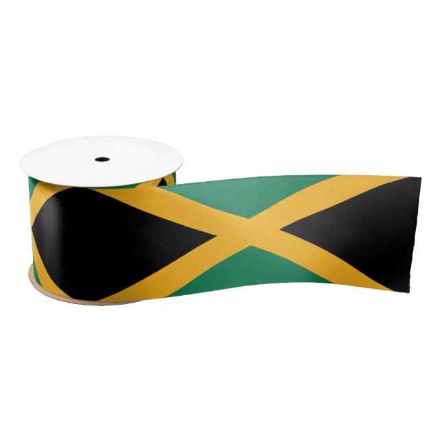 Lazo De Raso Bandera de Jamaica (Carrete)