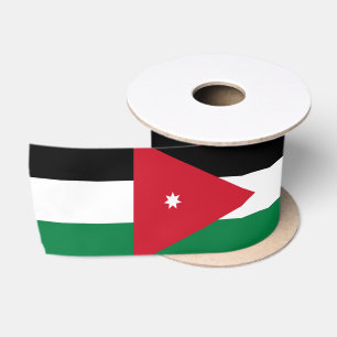 Lazo De Raso Bandera de Jordania