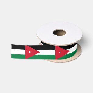Lazo De Raso Bandera de Jordania y viaje a Jordania, vacaciones
