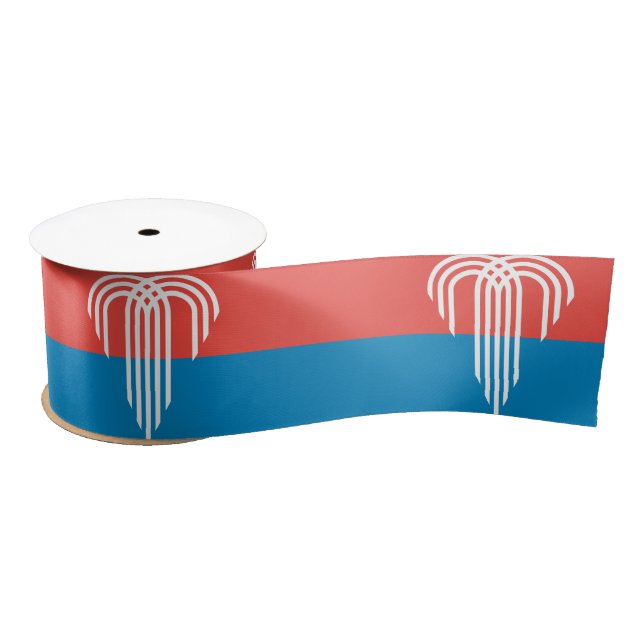 Lazo De Raso Bandera de Kansas City, Misuri (Carrete)