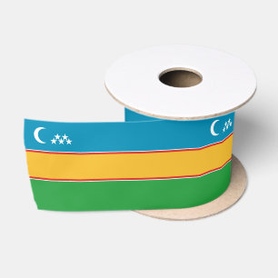 Lazo De Raso Bandera de Karakalpakistán