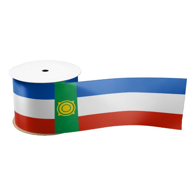 Lazo De Raso Bandera de Khakasia (Carrete)