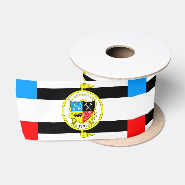 Lazo De Raso Bandera de Knoxville, Tennessee (Carrete)