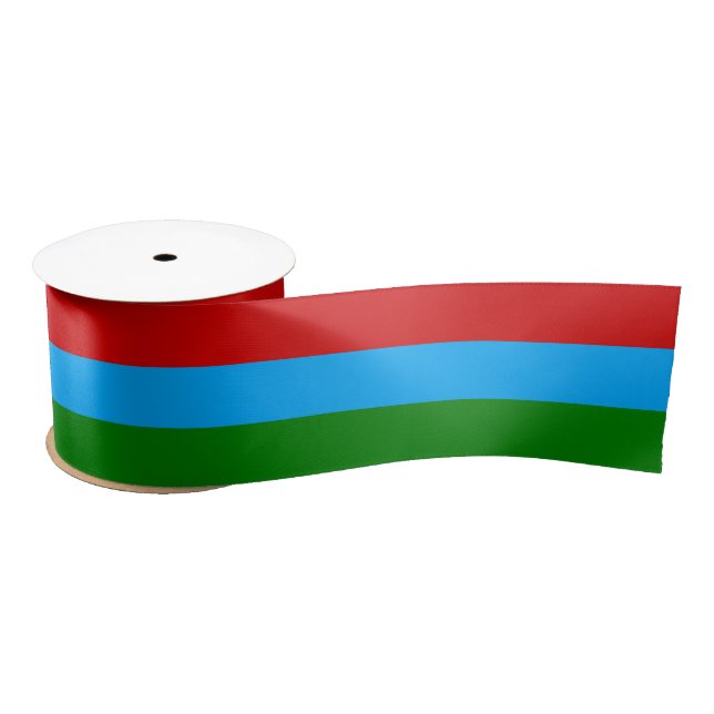 Lazo De Raso Bandera de la República de Karelia (Carrete)