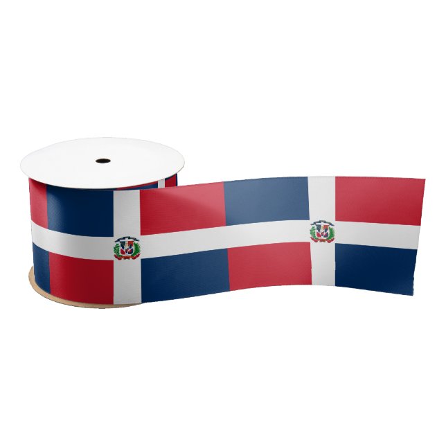 Lazo De Raso Bandera de la República Dominicana (Carrete)