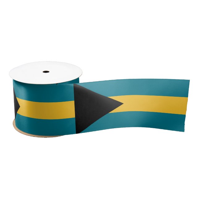 Lazo De Raso Bandera de las Bahamas (Carrete)