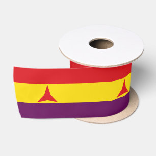 Lazo De Raso Bandera de las Brigadas Internacionales (Guerra Ci