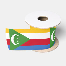 Lazo De Raso Bandera de las Comoras