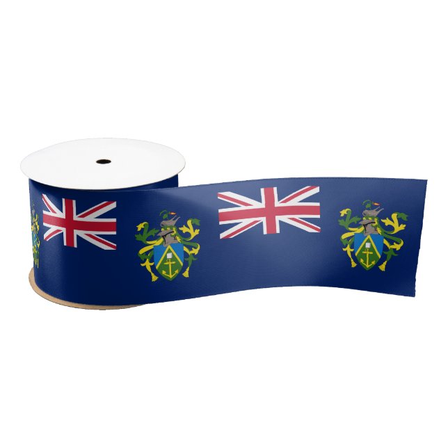 Lazo De Raso Bandera de las Islas Pitcairn (Carrete)
