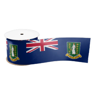 Lazo De Raso Bandera de las Islas Vírgenes Británicas