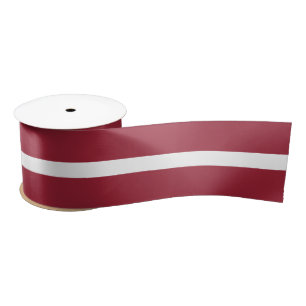 Lazo De Raso Bandera de Letonia