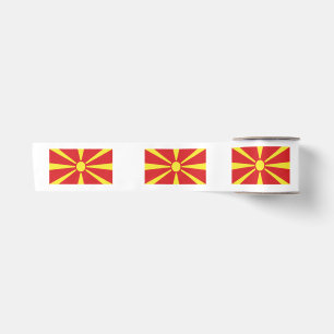 Lazo De Raso bandera de Macedonia del Norte