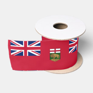 Lazo De Raso Bandera de Manitoba
