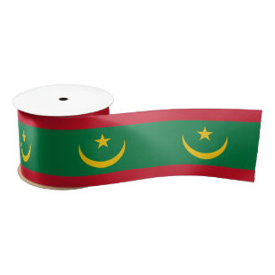 Lazo De Raso Bandera de Mauritania