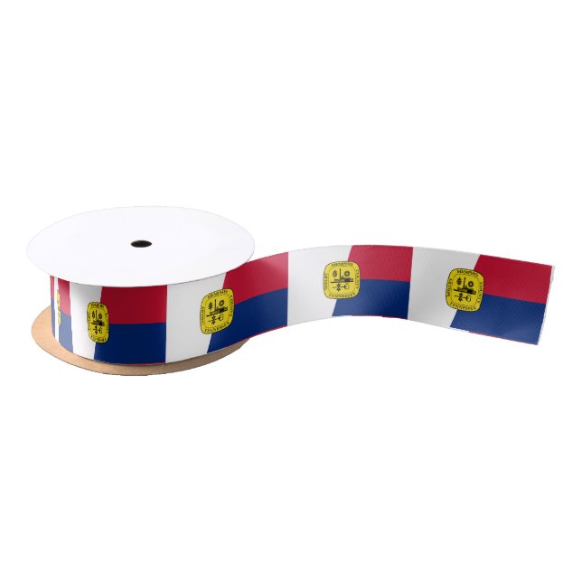 Lazo De Raso Bandera de Memphis, Tennessee Satin Ribbon (Carrete)