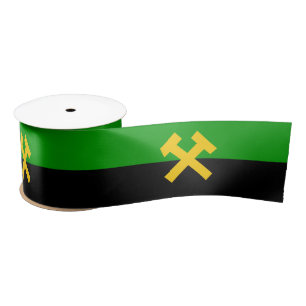 Lazo De Raso Bandera de mineros y trabajadores mineros