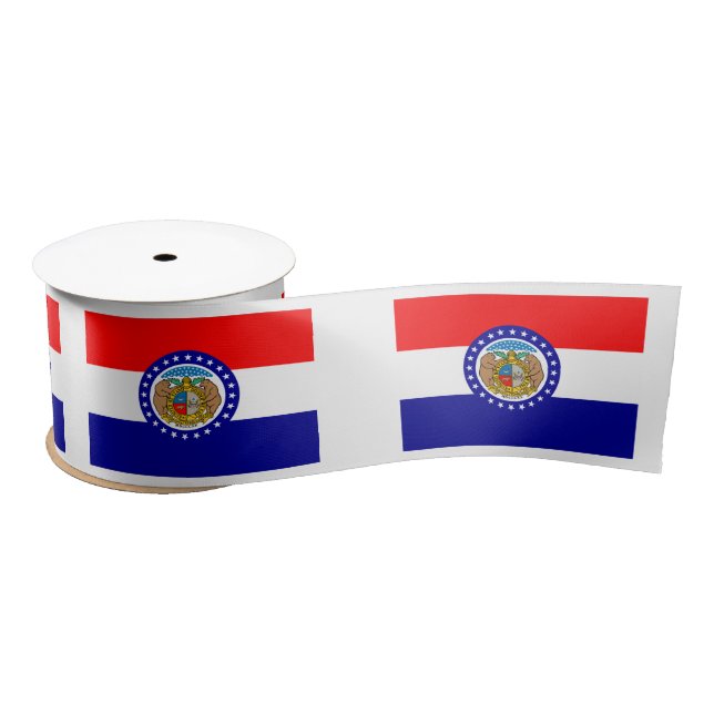 Lazo De Raso Bandera de Misuri (Carrete)