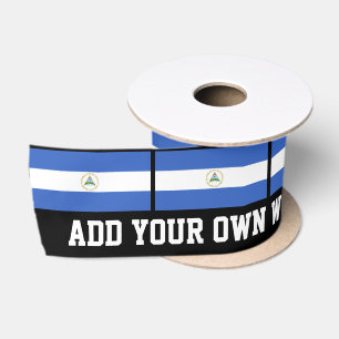 Lazo De Raso Bandera de Nicaragua