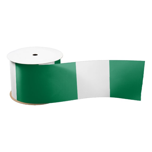 Lazo De Raso Bandera de Nigeria (Carrete)