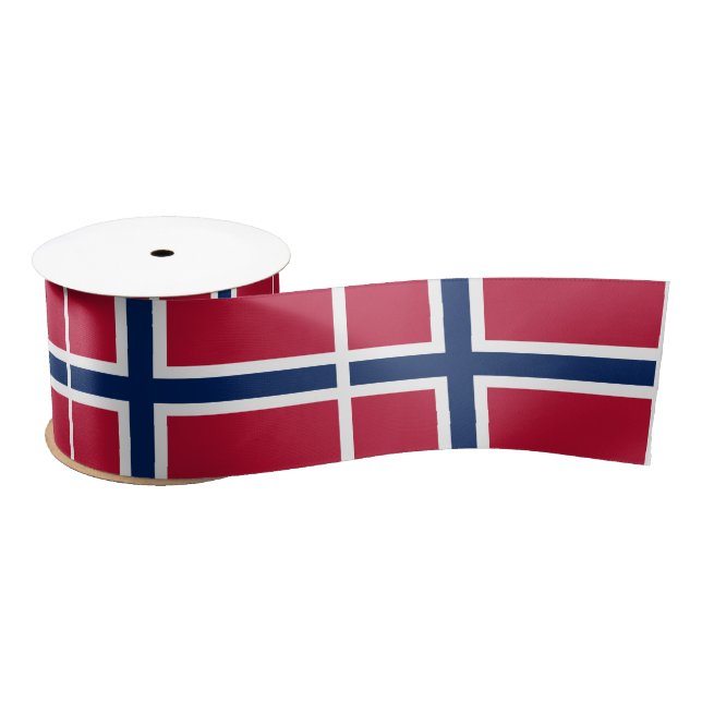 Lazo De Raso Bandera de Noruega (Carrete)