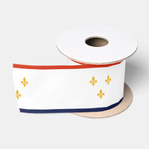 Lazo De Raso Bandera de Nueva Orleans (Luisiana, Estados Unidos