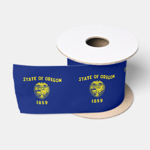 Lazo De Raso Bandera de Oregon