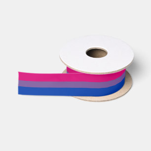 Lazo De Raso Bandera de orgullo bisexual