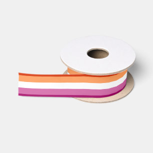 Lazo De Raso Bandera de orgullo lésbico LGBTQ