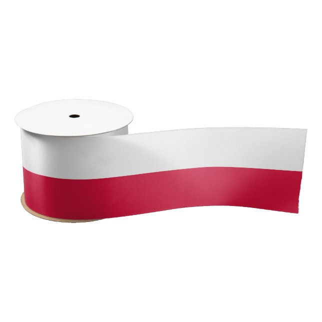 Lazo De Raso Bandera de Polonia (Carrete)