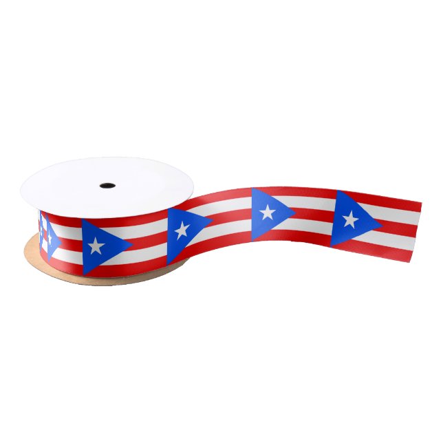 Lazo De Raso Bandera de Puerto Rico (Carrete)