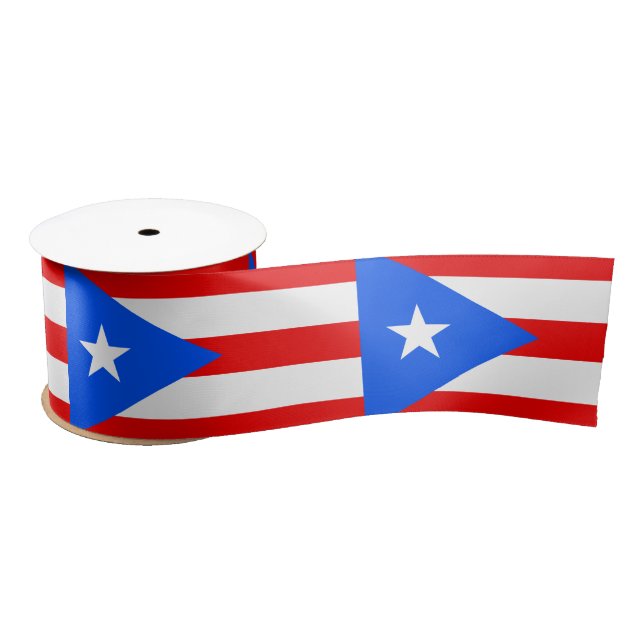 Lazo De Raso Bandera de Puerto Rico (Carrete)