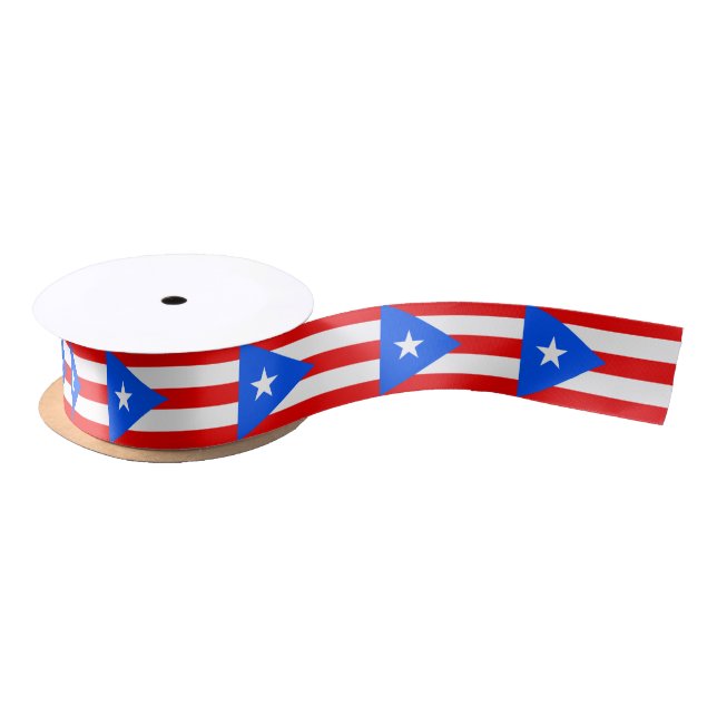 Lazo De Raso Bandera de Puerto Rico, moda, Puerto Rico (Carrete)