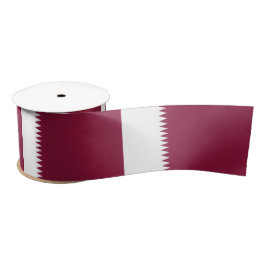 Lazo De Raso Bandera de Qatar