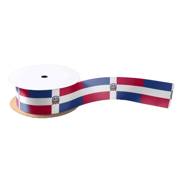 Lazo De Raso Bandera de República Dominicana (Carrete)