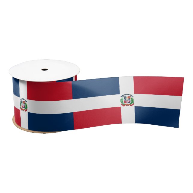 Lazo De Raso Bandera de República Dominicana (Carrete)