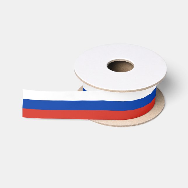 Lazo De Raso Bandera de Rusia (Carrete)